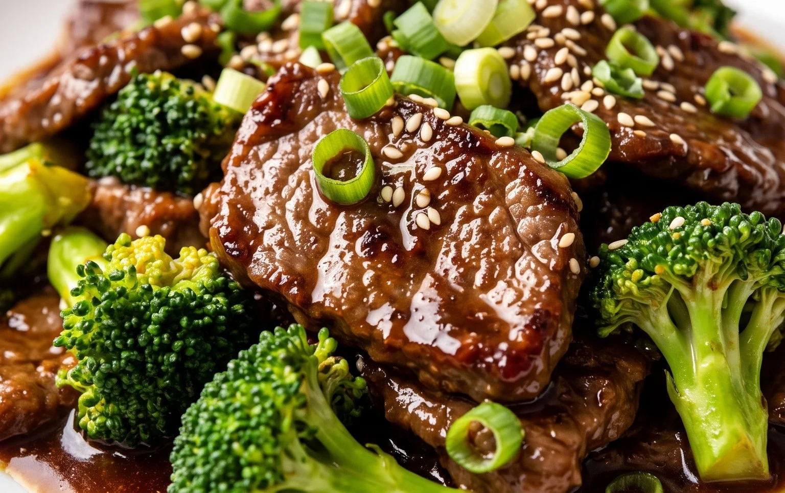Chinese Beef and Broccoli (牛肉炒西兰花)