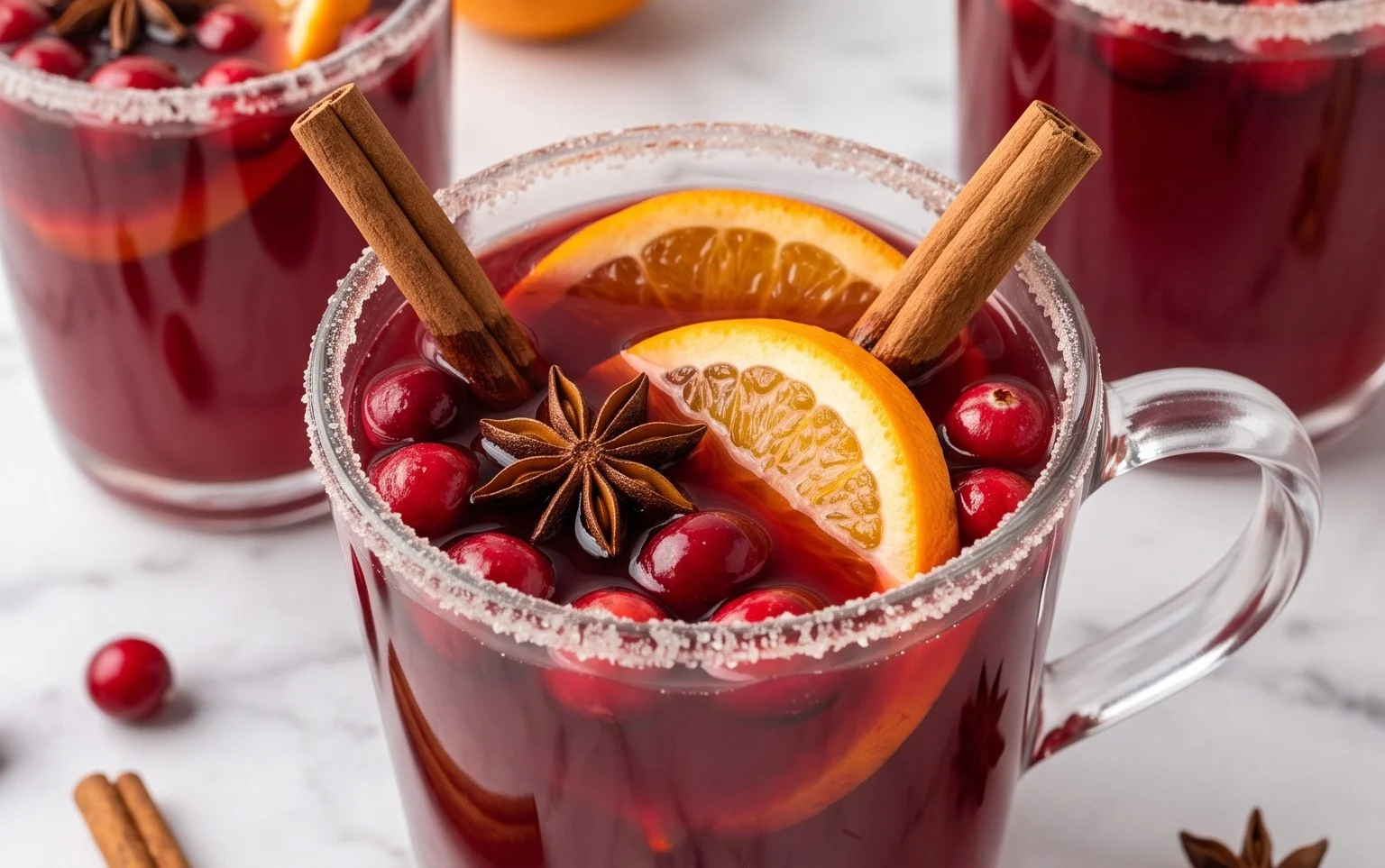 Easy Hot Spiced Cranberry Cider Recipe